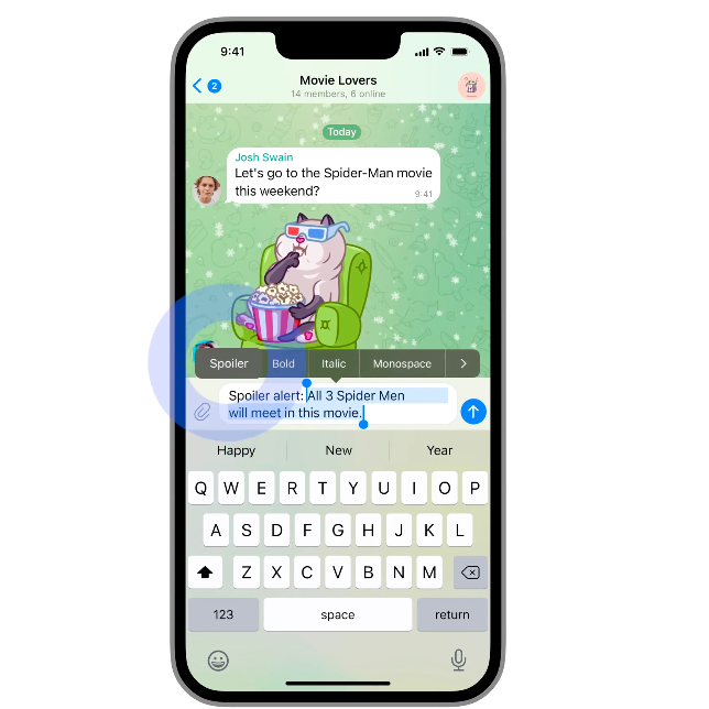 Telegram Update December 2021