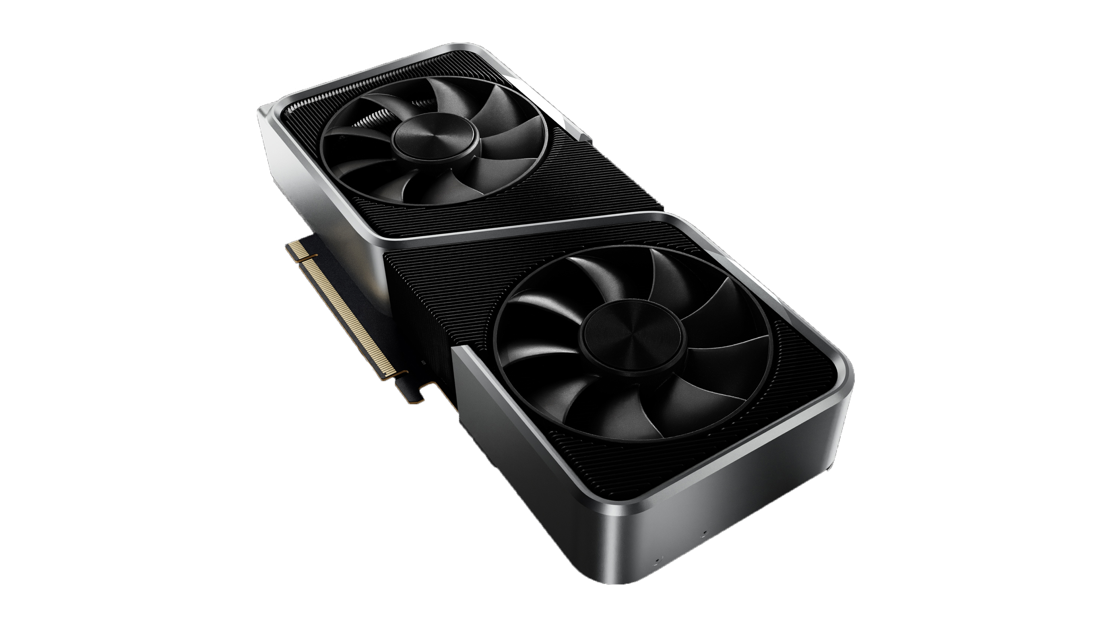 Nvidia GeForce RTX 3060 shown at an angle